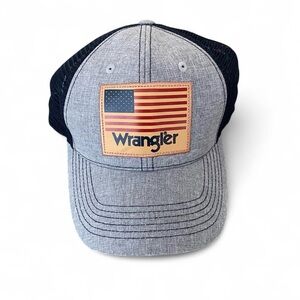 Wrangler American Flag Patch Cap